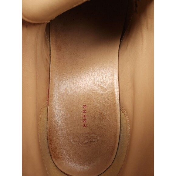 UGG Dagmann Men's Size 12 US Grizzly Brown Leather Chukka Ankle Boots 1018684 - Picture 7 of 11